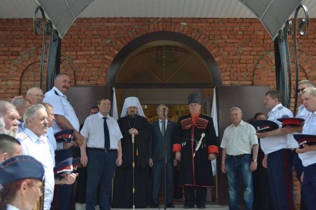 Освящение первого казачьего храма на Белгородчине (+ фото, видео) 5