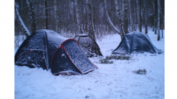 Выживание: Как зимой согреться в палатке