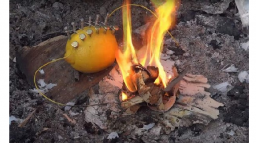 Выживание: Способ разжечь огонь с помощью лимона