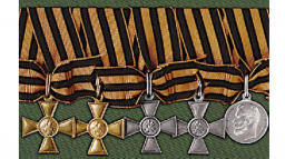 Четыре Георгиевских креста за 19 дней боев