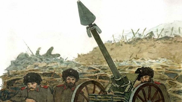 Как русские войска впервые в истории применили миномет