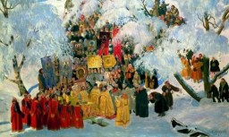 Как казаки празднуют Крещенский сочельник
